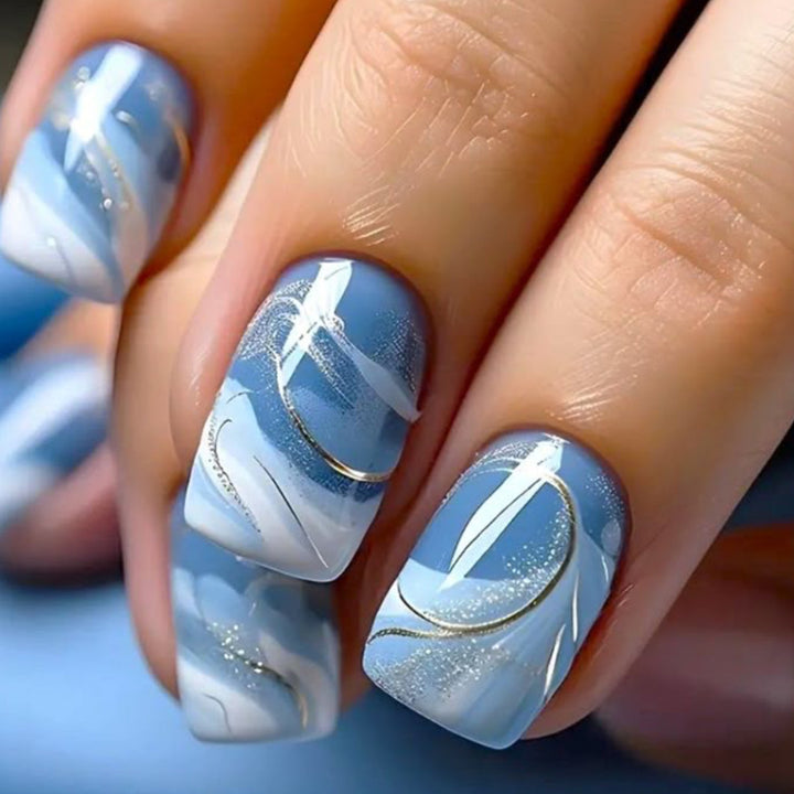 Künstlerische 3D Acryl-Nagelkunstverlängerungen Karnz