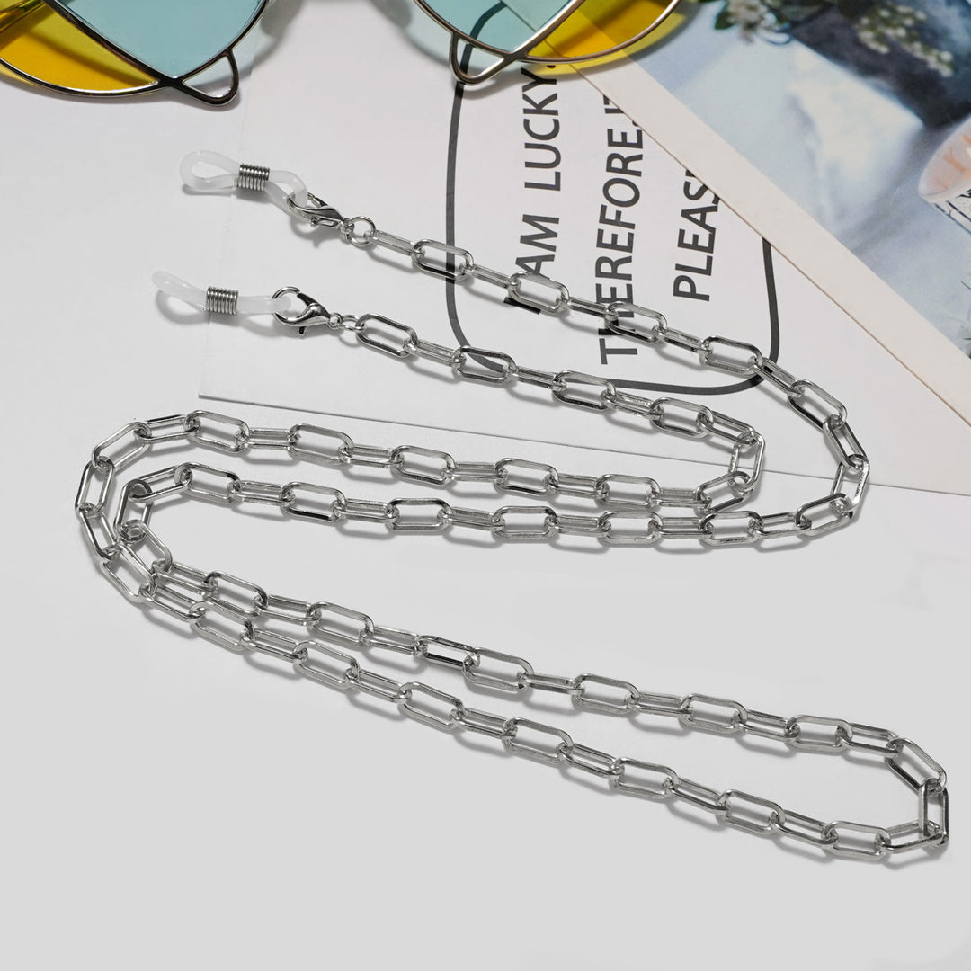 Metallic Link Brillen Kette Karnz