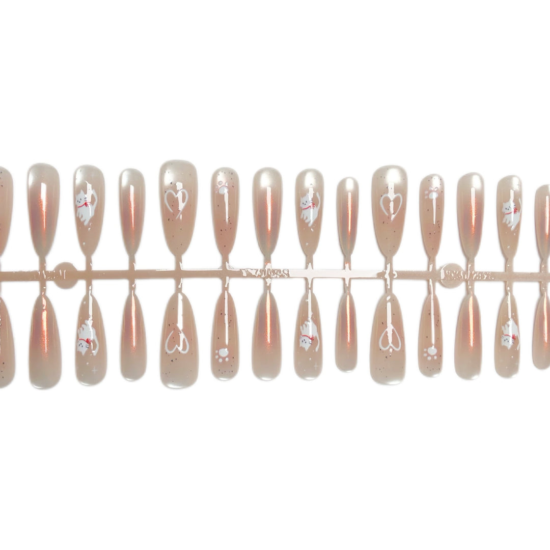 Elegantes Press-On Nagelkunst Set