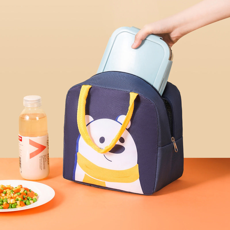 Süßes Tier Isolierte Lunch Tasche Karnz