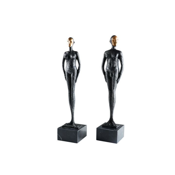 Abstrakte figurative Skulptur