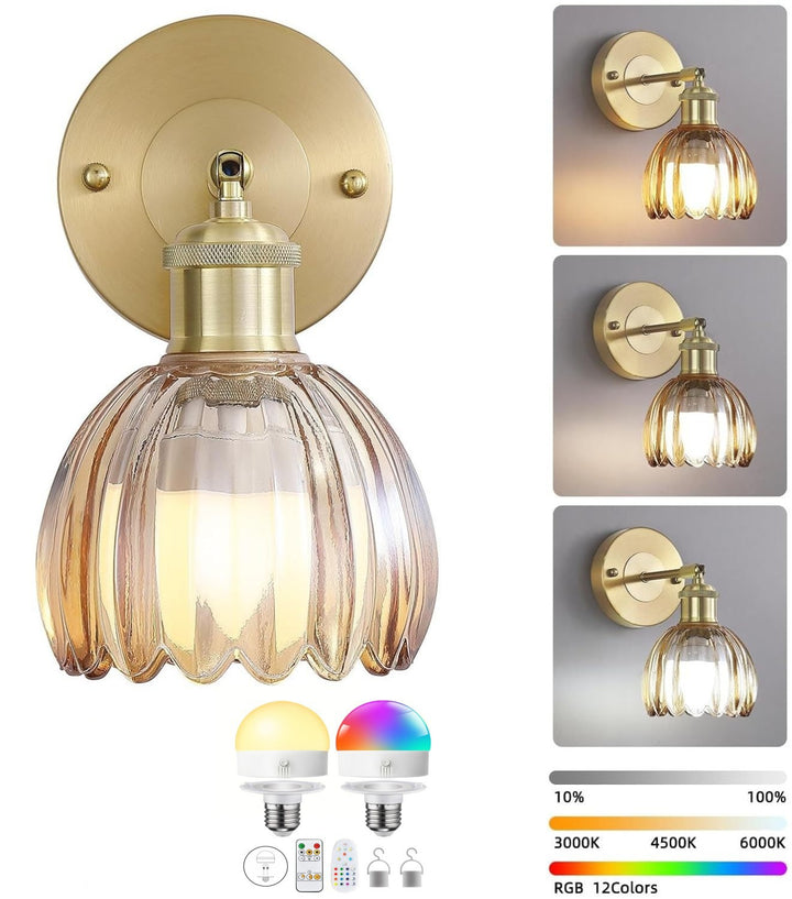 Dekorative Wandlampe
