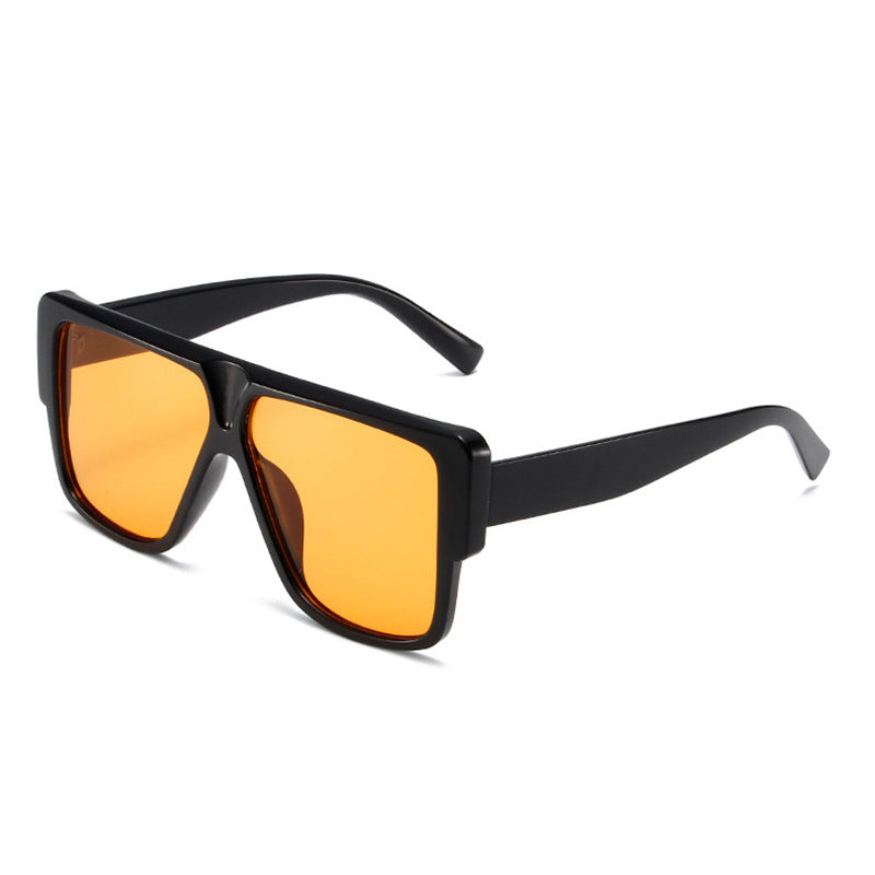 Damen quadratische Sonnenbrille mit markantem Gestell Karnz