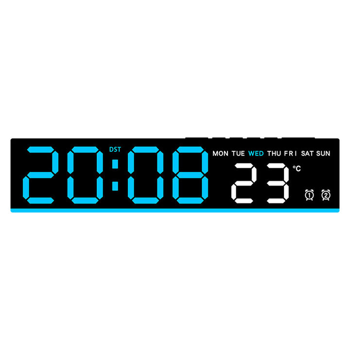Digitaluhr mit Hygrometer und Alarmfunktion Karnz