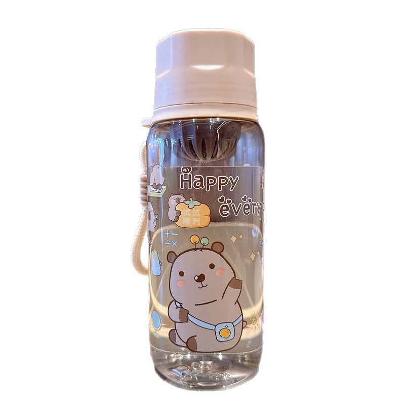Damen Trendi und farbenfrohe Wasserflasche Karnz