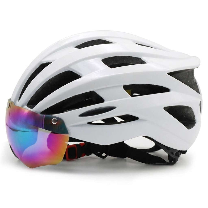 Rennradhelm mit Visierfreundlichem Design und Exzellenter Belüftung Karnz