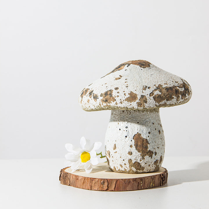 Künstlerische pilzförmige Keramikfigurine
