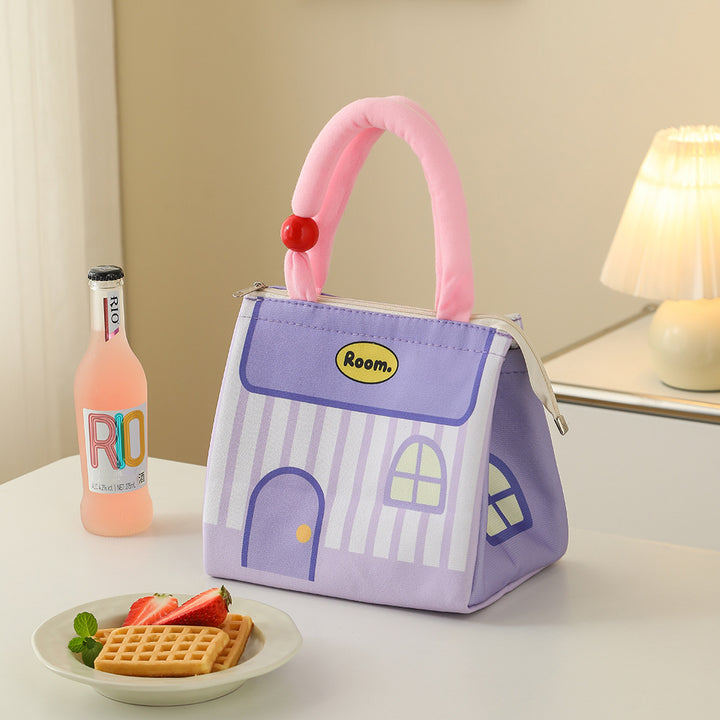 Niedliche hausförmige Lunch Tasche Karnz