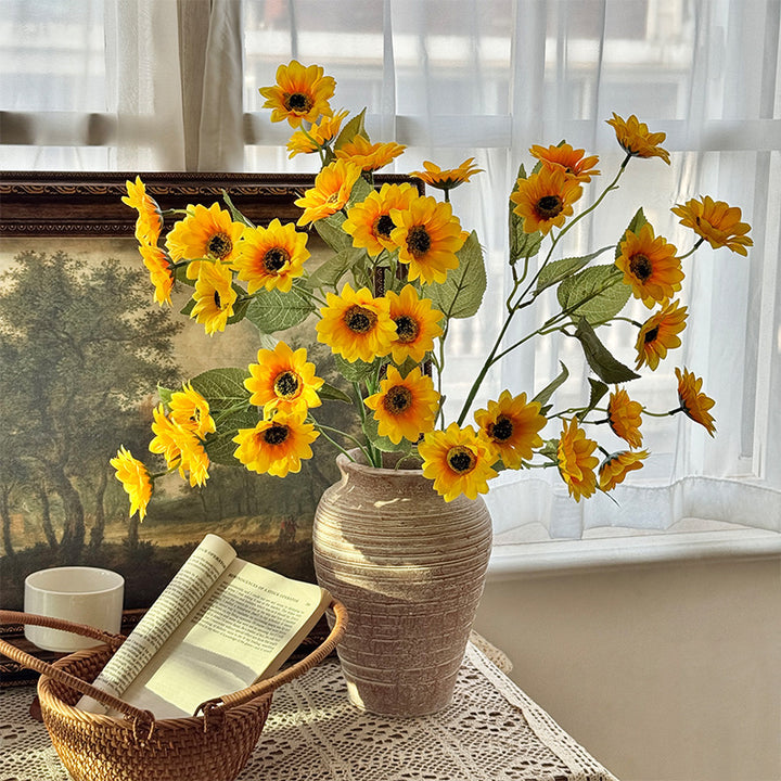 Künstlicher Sonnenblumenstrauß Karnz