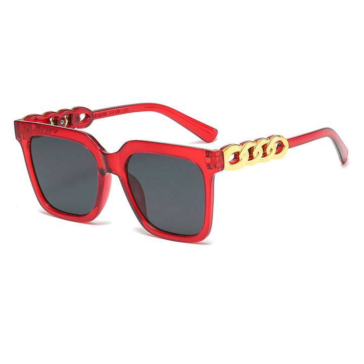 Chice Übergroße Quadratische Sonnenbrille