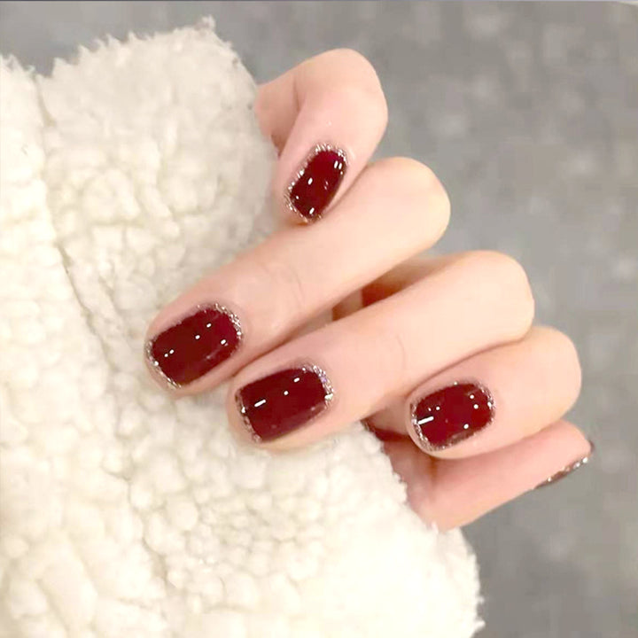 Dekorative Glitzer-Nagelkunst-Tipps Karnz