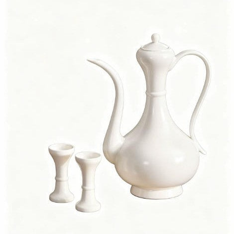 Elegantes dekoratives Teekannen-Set