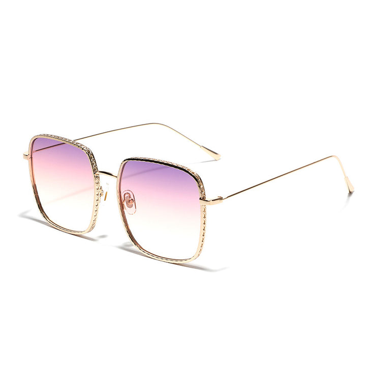 Damen oversized Sonnenbrille mit eleganten Details Karnz