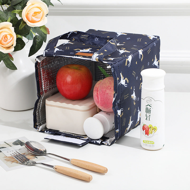 Blumenprint Isolierte Lunch-Tasche Karnz