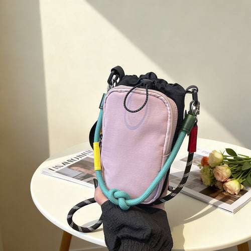 Vielseitige Drawstring Umhängetasche