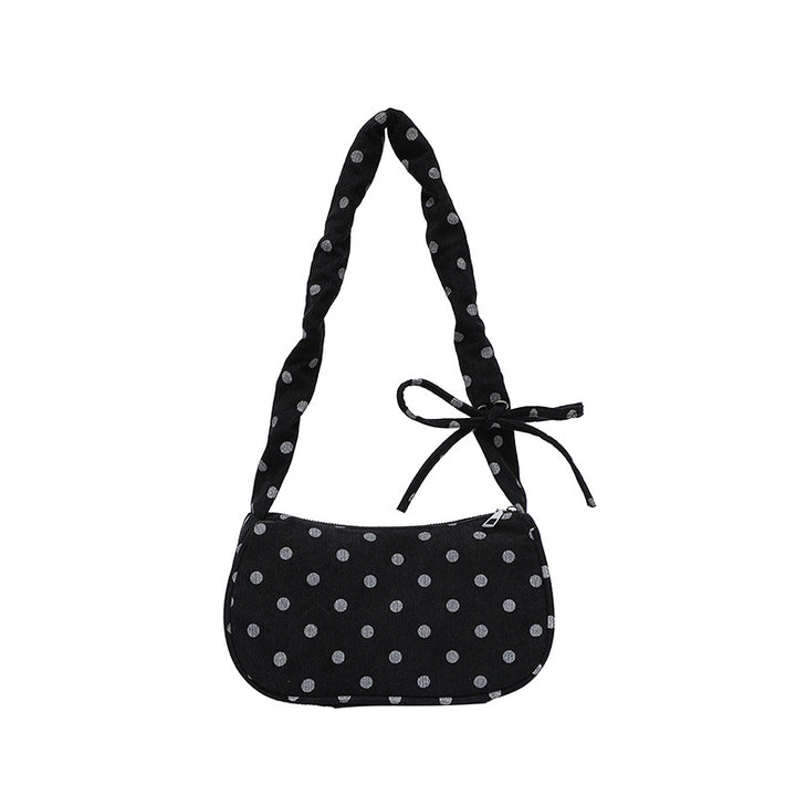 WoVintage Polka Dot Umhängetasche Karnz