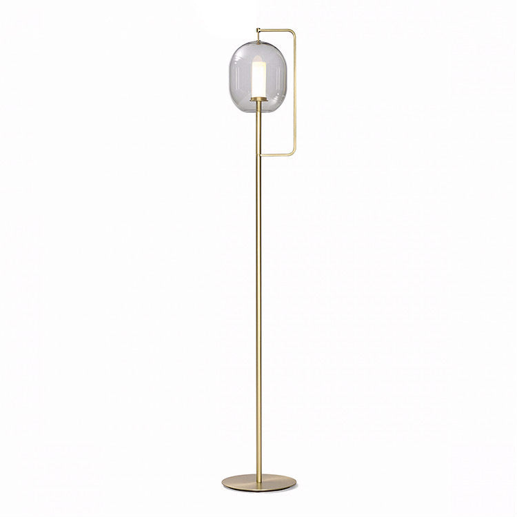 Moderne Glaslaterne Stehlampe