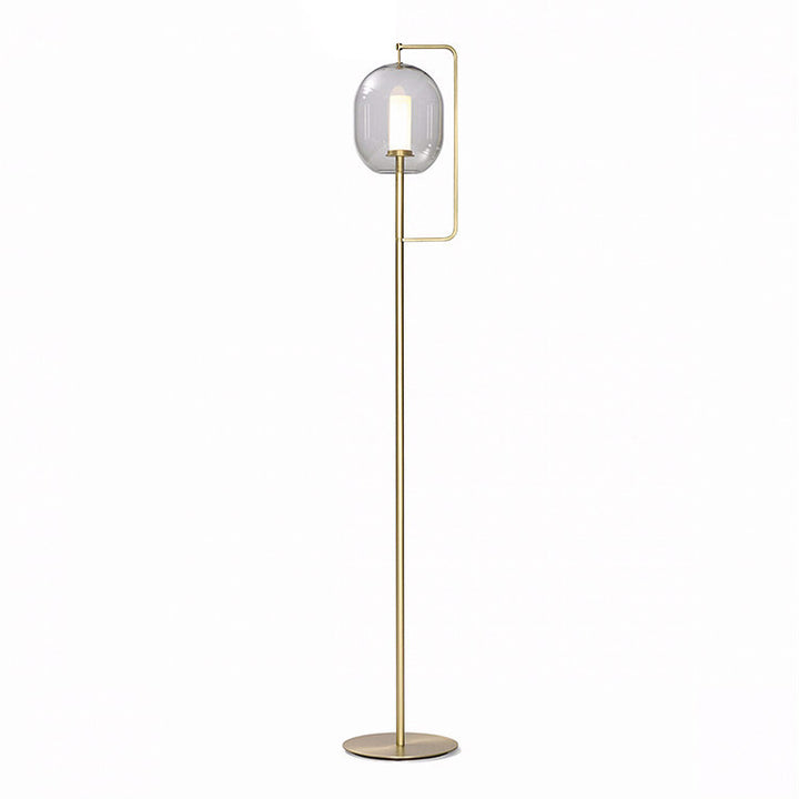 Moderne Glaslaterne Stehlampe