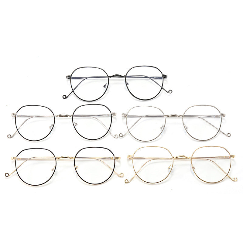 Damen modische Brille mit eleganter ovaler Rahmenform Karnz