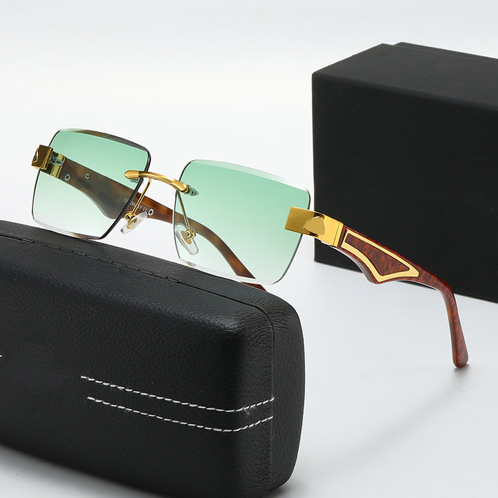 Damen modische Brille mit quadratischem Rahmen Karnz