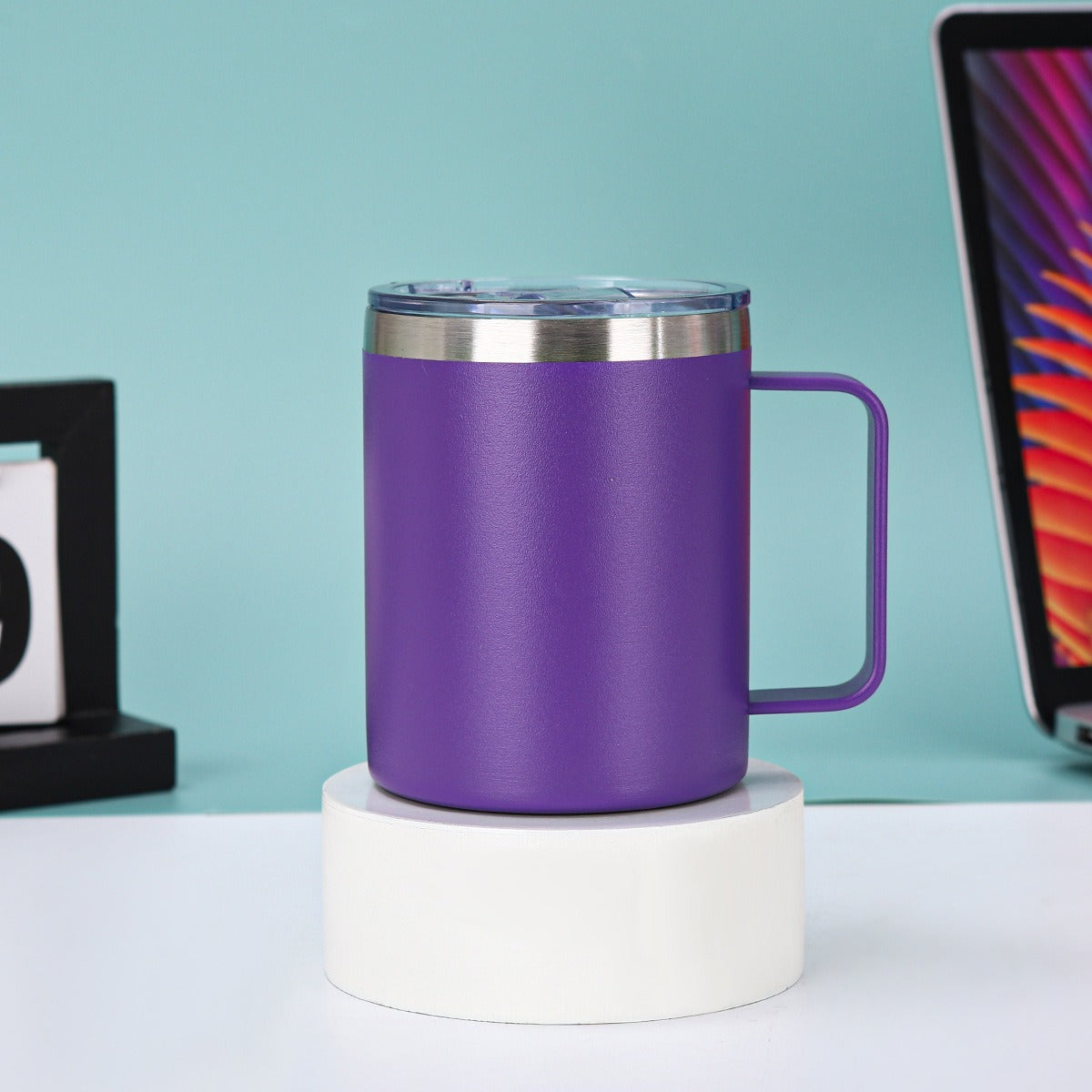 Damen isolierter Kaffee-Genussbecher mit ergonomischem Griff Karnz