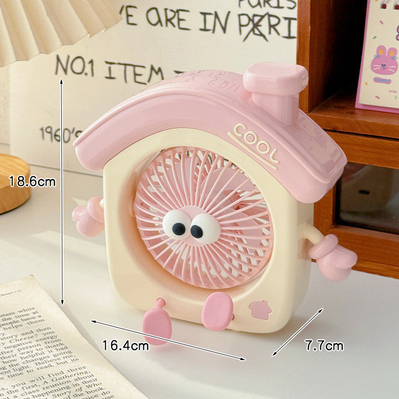 Damen Kreativ gestalteter Tischventilator Karnz