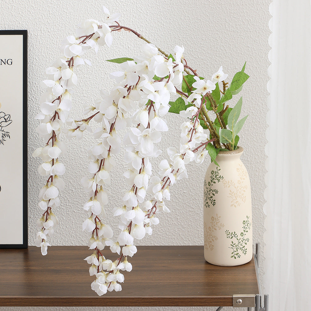 Künstlicher Blütenzweig mit eleganten Blüten Karnz