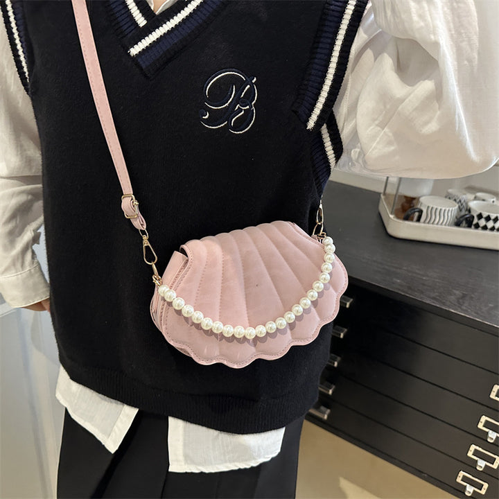 Elegante muschelförmige Umhängetasche Karnz