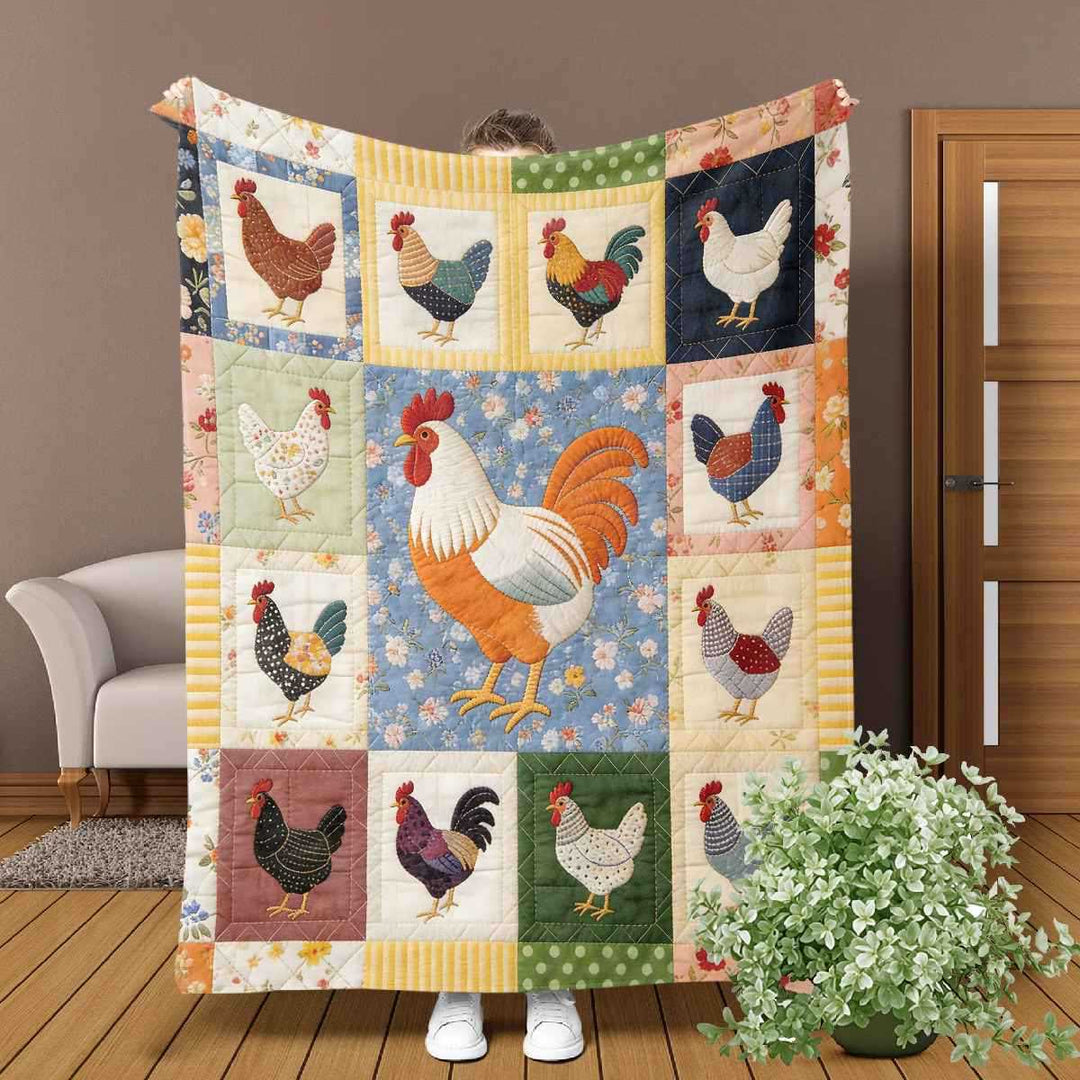 Bauernhof-Themen Kuscheldecke