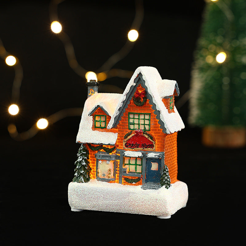 Beleuchtete Weihnachtsdekorationsfigur Karnz