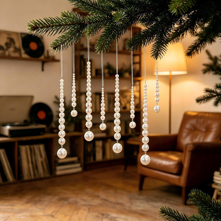 Elegante Perlenschmuck Deko