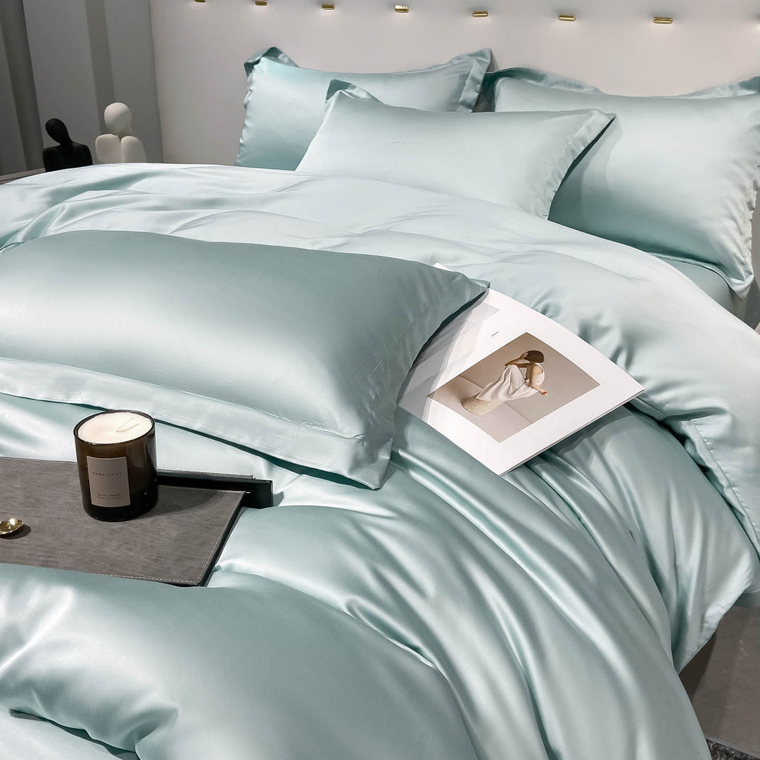 Luxuriöses Satin-Bettwäsche-Set