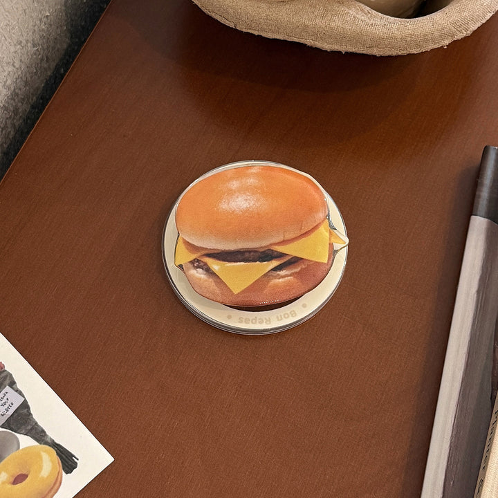 Origineller Untersetzer im Burgerdesign Karnz