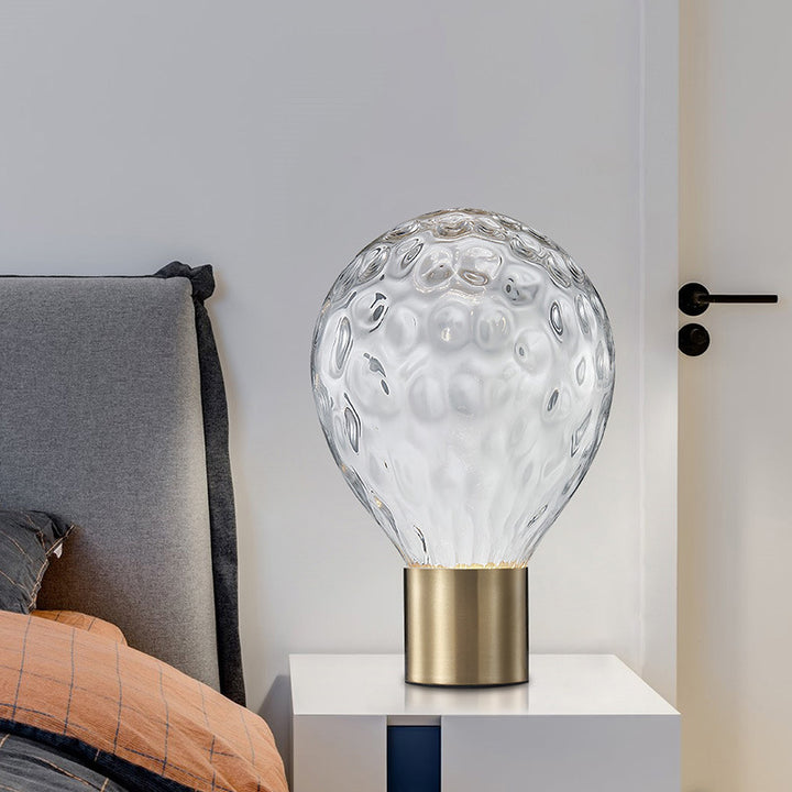 Künstlerische Glas Tischlampe