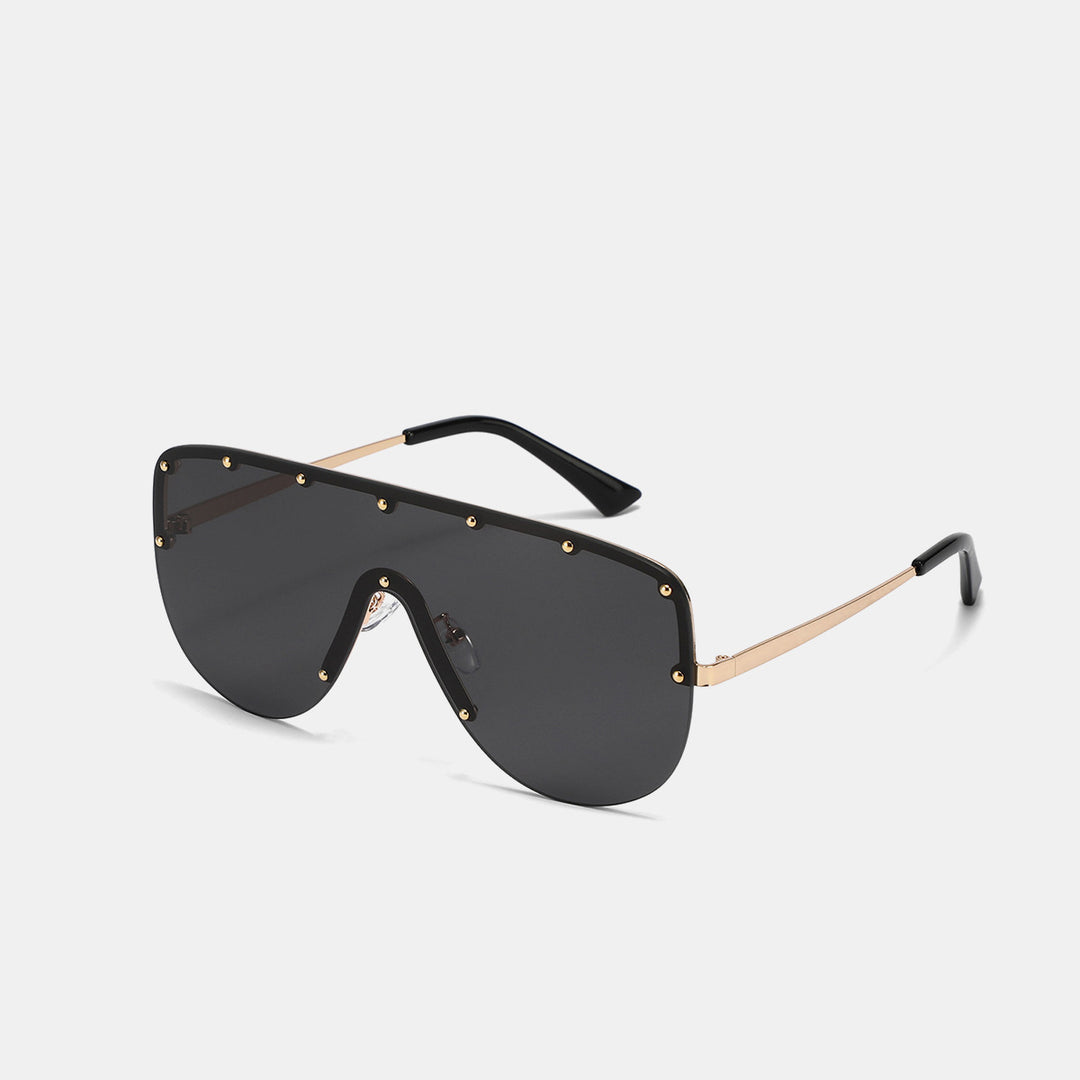 Damen futuristische oversized Sonnenbrille Karnz