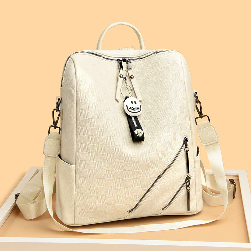 Karomuster Stylischer Rucksack Karnz