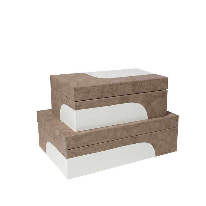 Stylische dekorative Aufbewahrungsboxen Set
