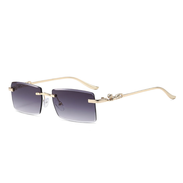 Fashion Statement Rechte Sonnenbrille Karnz