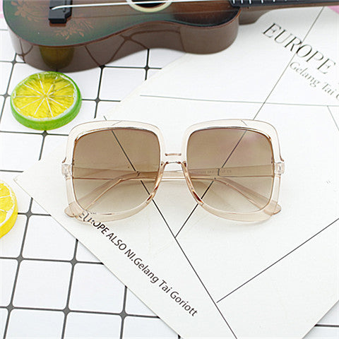 Damen Geometrische Sonnenbrille im modernen Design Karnz
