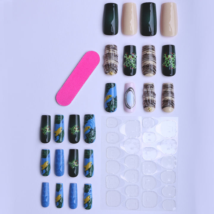 Kreative und Kunstvolle Nagelkunst Karnz