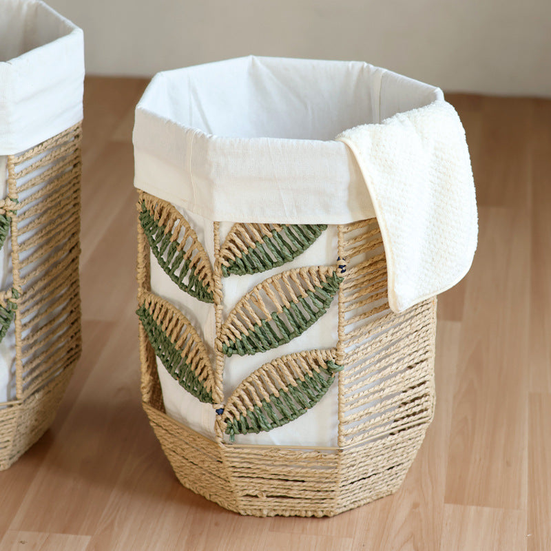 Aufbewahrungskorb mit pflanzlichem Design Karnz