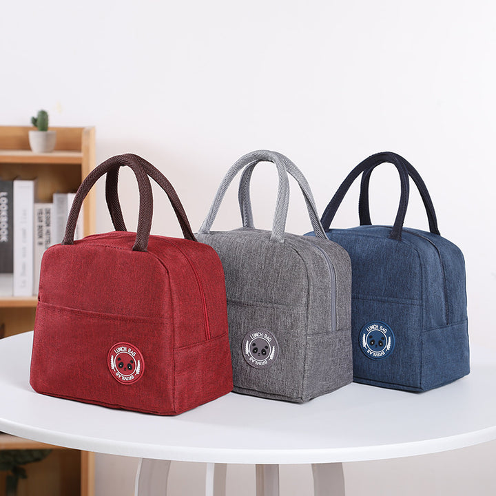 Stylische Blumen isolierte Lunch Tasche