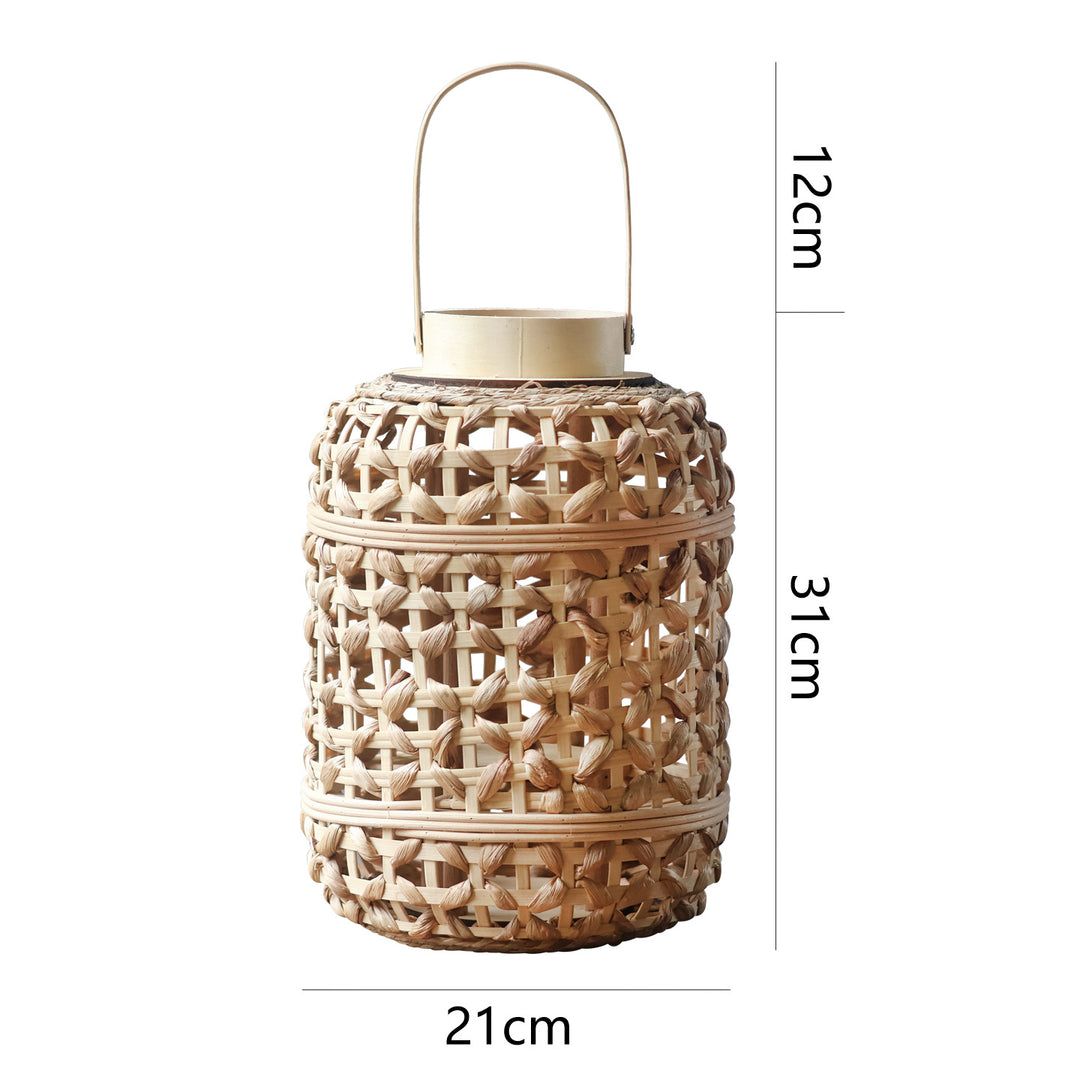 Dekorativer Rattan-Laterne Karnz