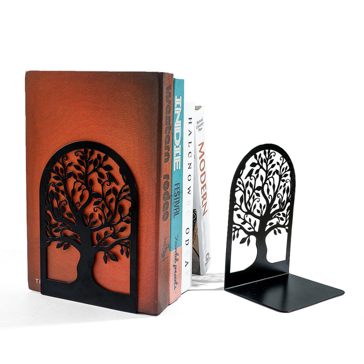 Dekorative Baumzweig-Bücherstützen