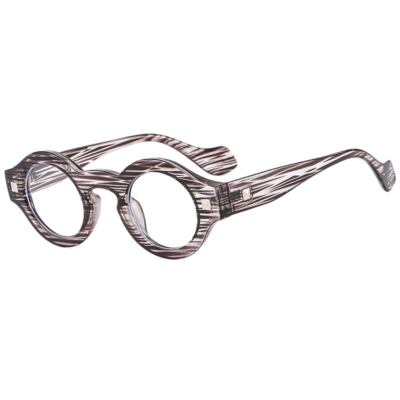 Damen stilvolle optische Brille mit einzigartigem Muster und hochwertigem Rahmen Karnz