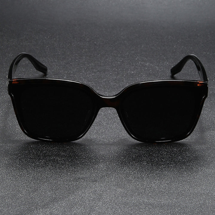 Damen modische Sonnenbrille im quadratischen Design mit hochwertigem UV-Schutz Karnz