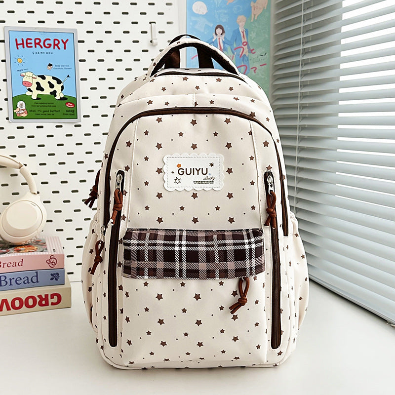 Stylische Stern-Druck Rucksack Karnz 1791205961