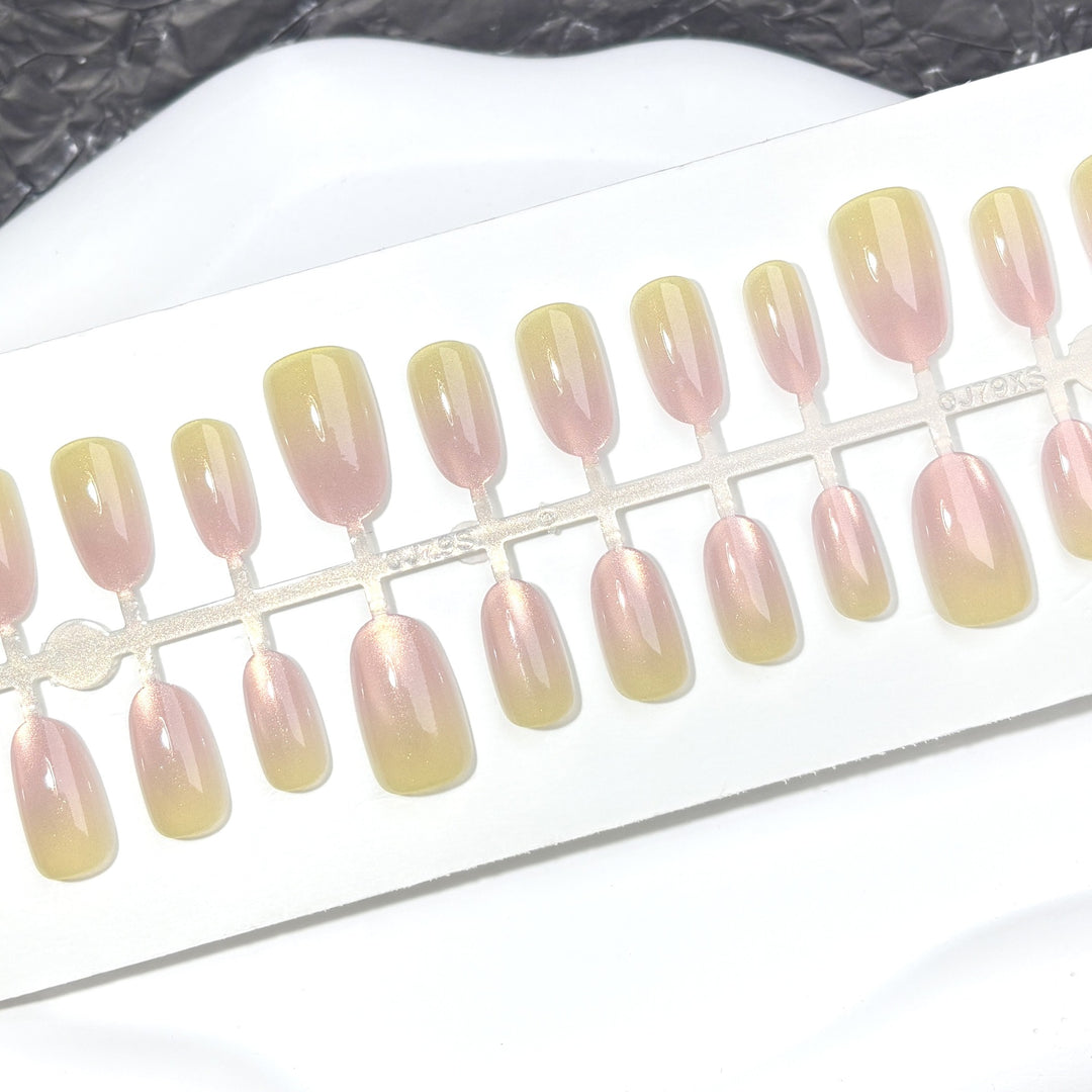 Gradient Press-On Nail Set