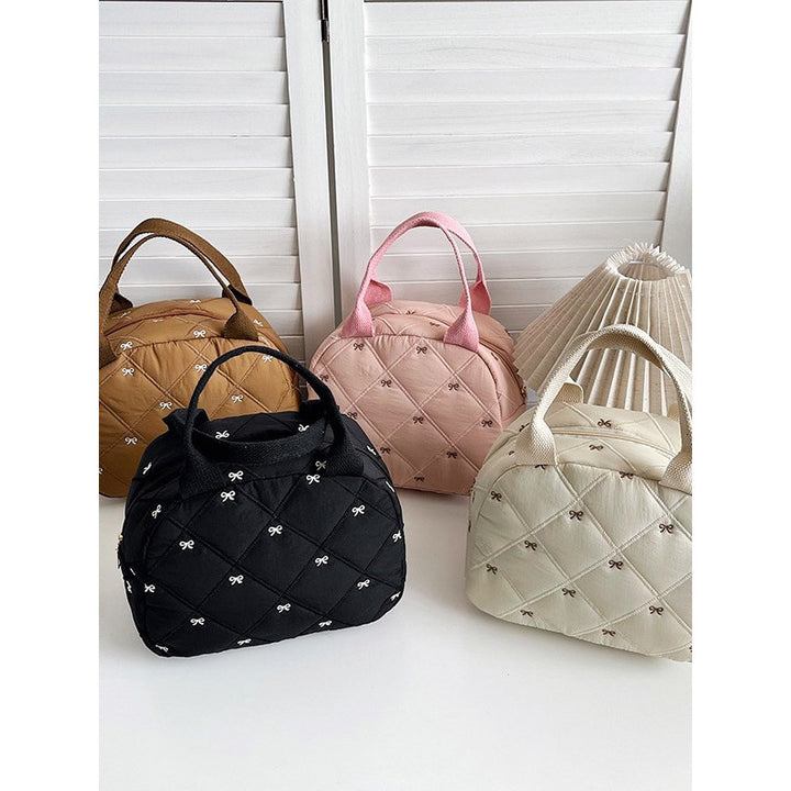 WoQuilted Bogen Detail Handtasche Karnz
