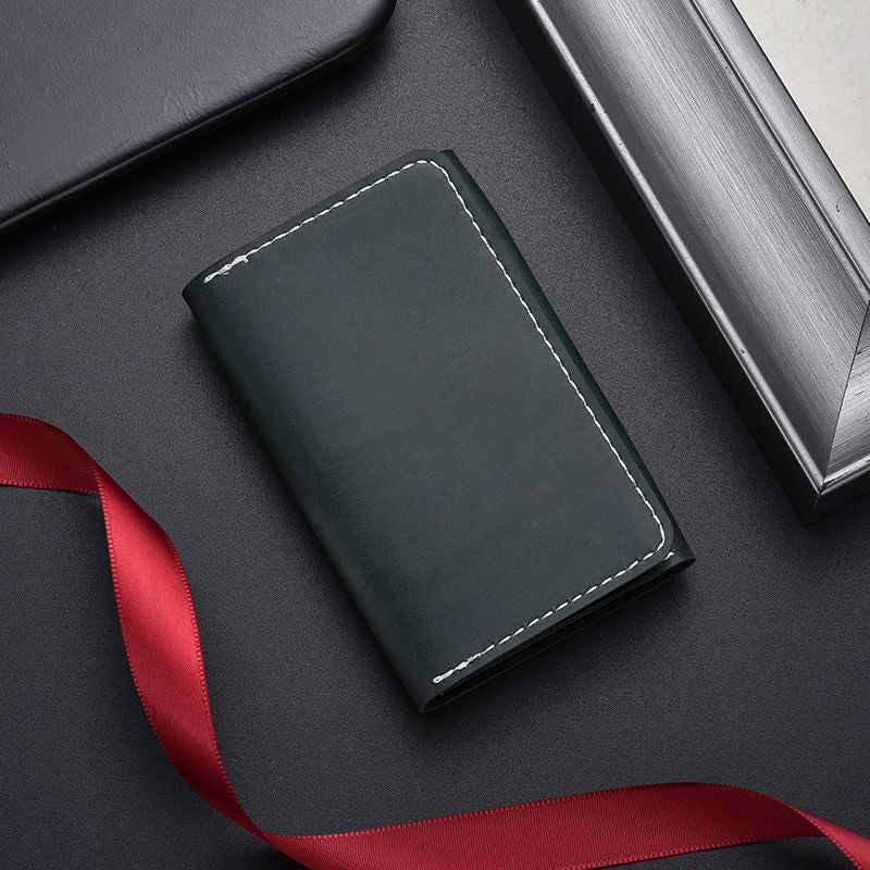 Premium Leder Minimalistischer Reisepasshalter Karnz